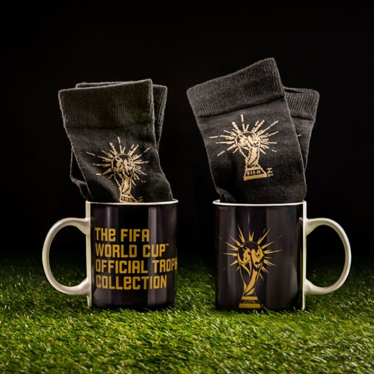 FIFA Mug and Socks - Black and Gold product image