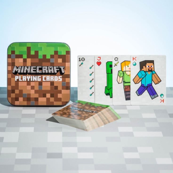 Minecraft Playing Cards with Storage Tin product image