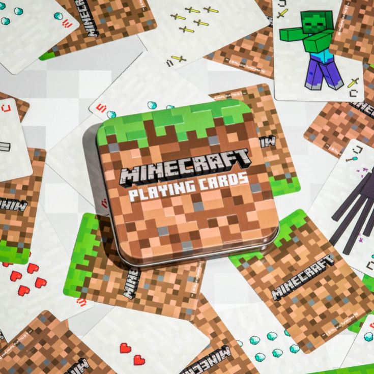 Minecraft Playing Cards with Storage Tin product image