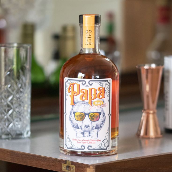 Personalised Papa Bear's Spiced Rum product image