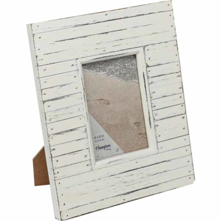 Paradise 4 x 6 Cream Wood Photo Frame product image