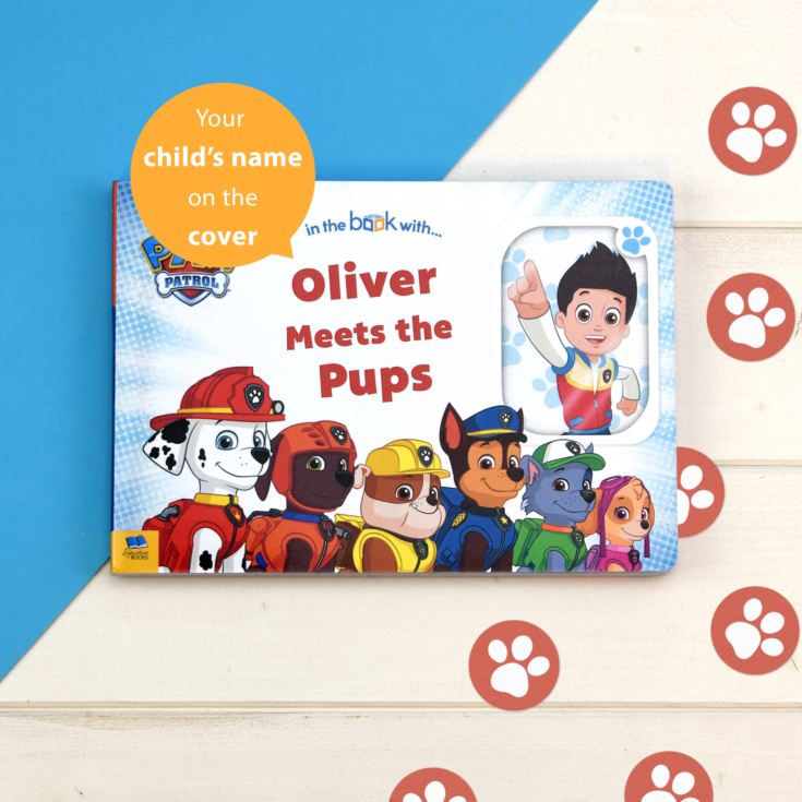 Personalised Paw Patrol Meet The Pups Board Book product image