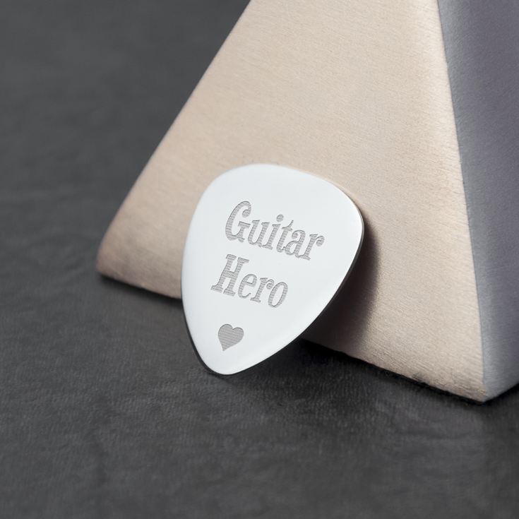 Personalised Romantic Plectrum product image