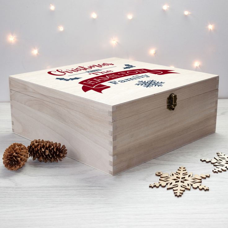 Personalised Our Family's Christmas Eve Box product image