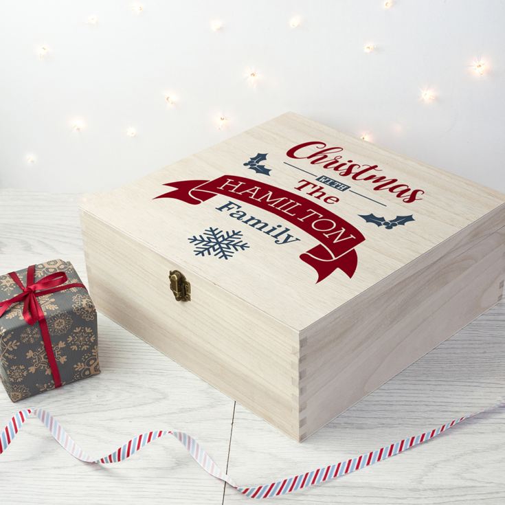 Personalised Our Family's Christmas Eve Box product image