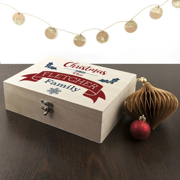 Personalised Our Family's Christmas Eve Box product image