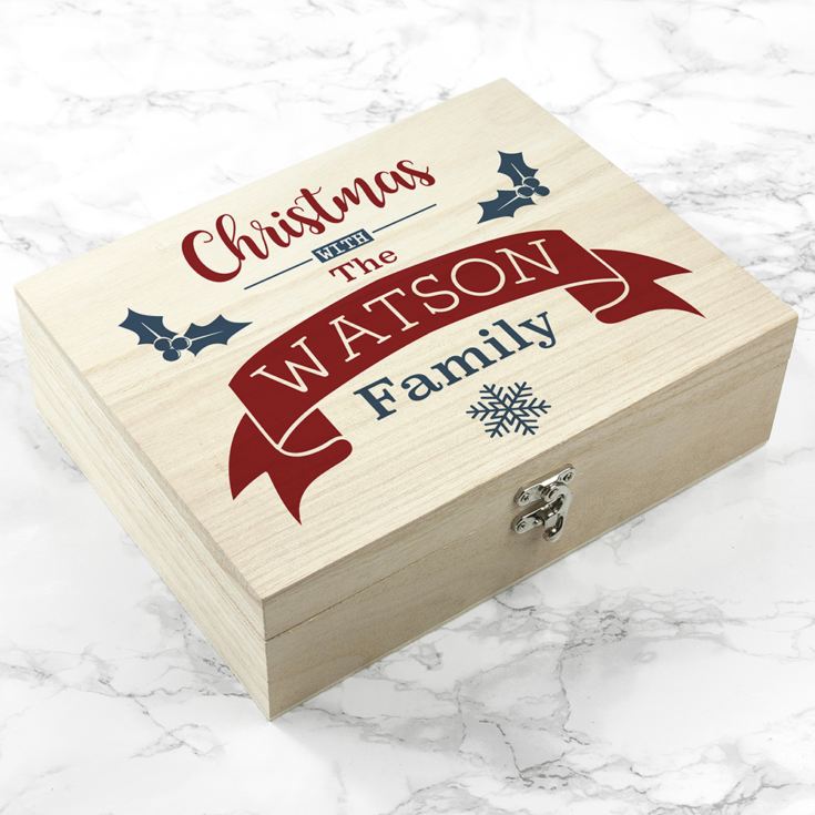 Personalised Our Family's Christmas Eve Box product image