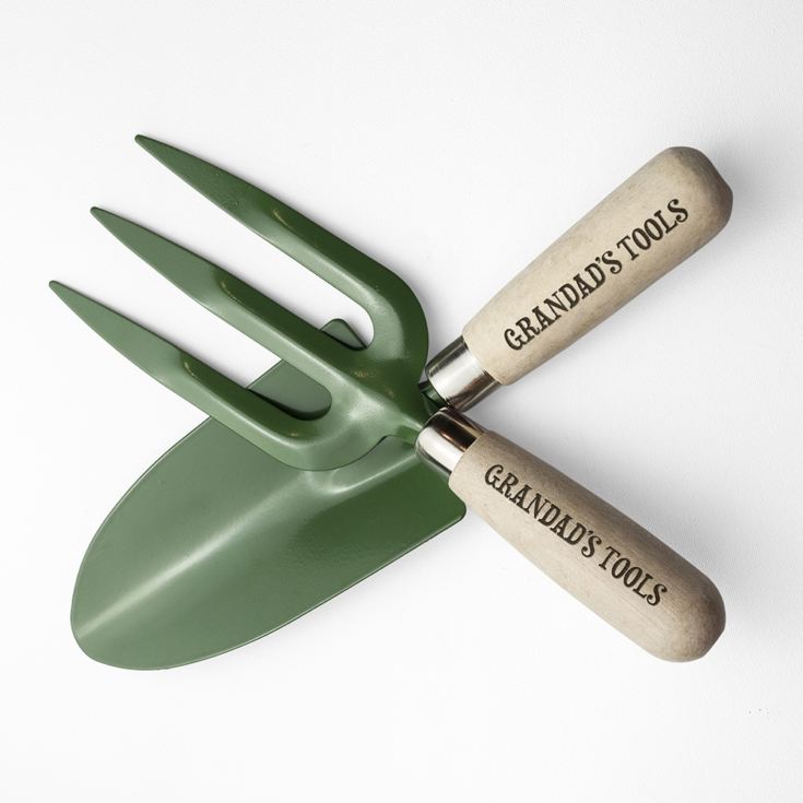 Personalised Trowel & Fork Gardening Set The Gift Experience