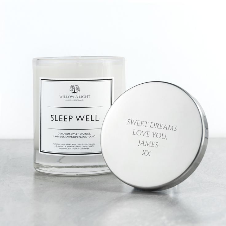 Personalised Sleep Well Candle product image