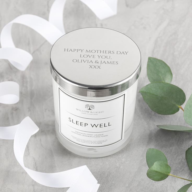 Personalised Sleep Well Candle product image