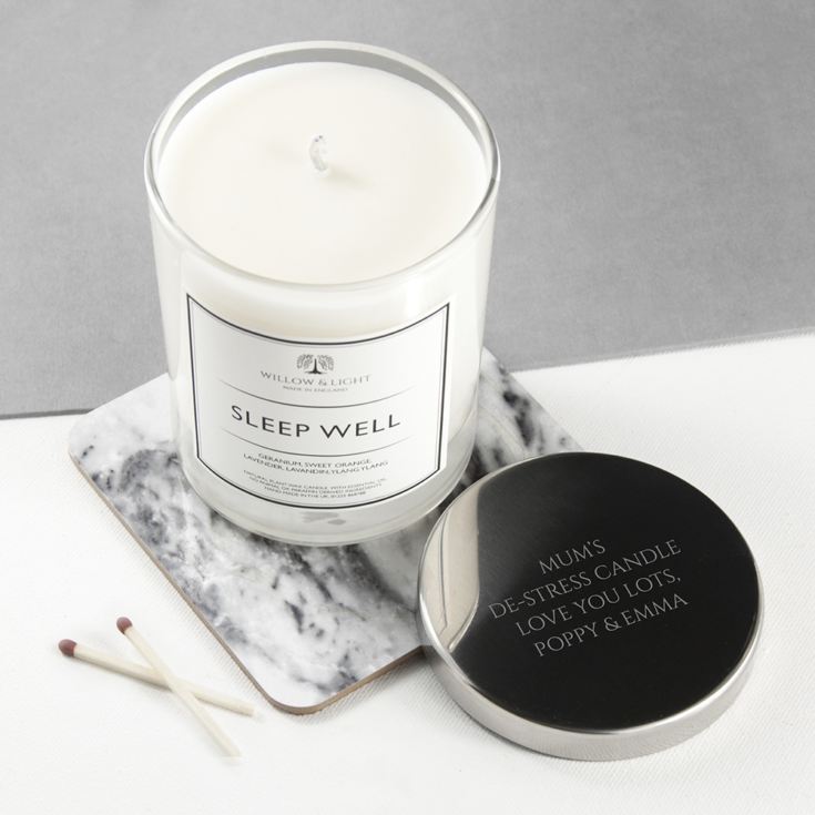 Personalised Sleep Well Candle product image