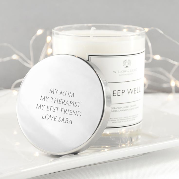 Personalised Sleep Well Candle product image