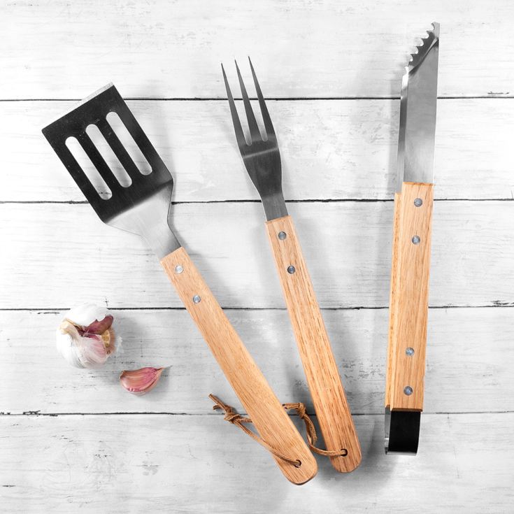 Personalised King Of The Grill BBQ Tools Set product image