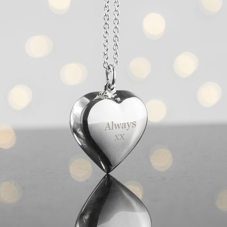 Personalised Cherish Heart Necklace product image