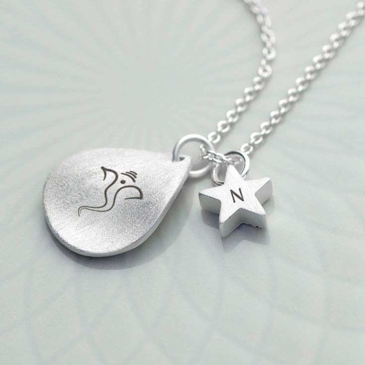 Personalised Diwali Petal Ganesh Necklace product image