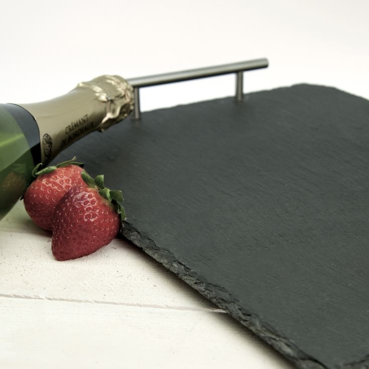 Breakfast In Bed Slate Tray - Brackets Design product image