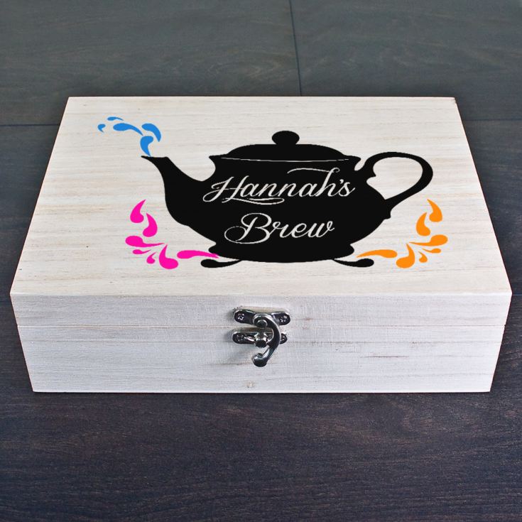 My Favourite Brews Personalised Tea Box product image