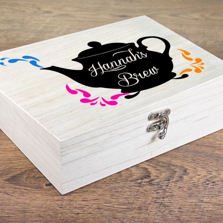 My Favourite Brews Personalised Tea Box product image