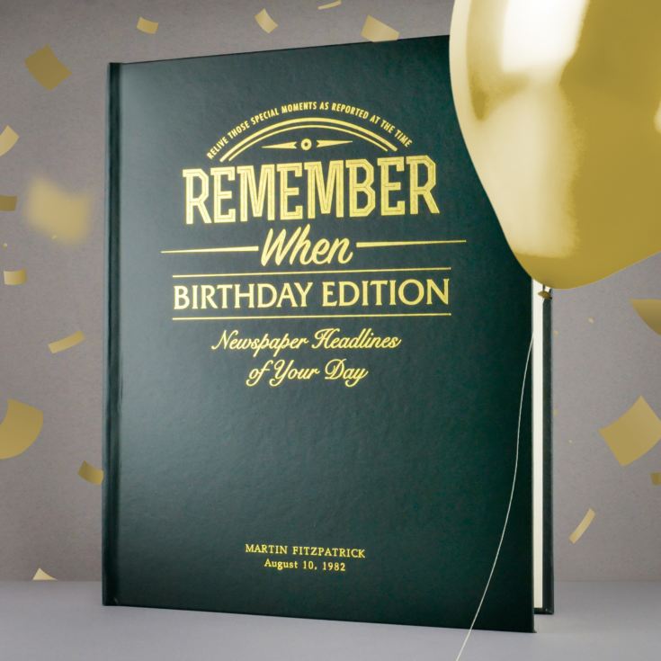 Personalised 18th Birthday Newspaper Book product image