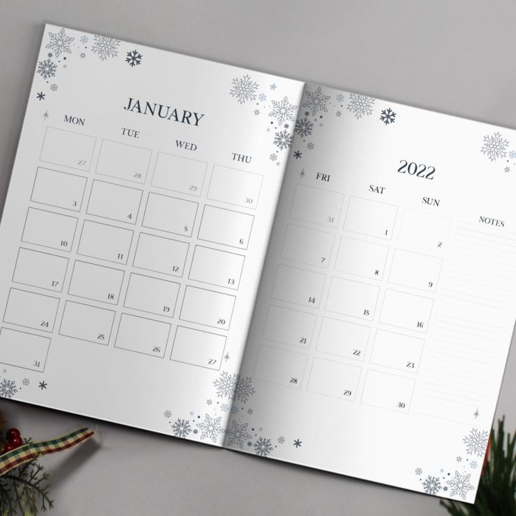 Personalised A5 Christmas Planner product image