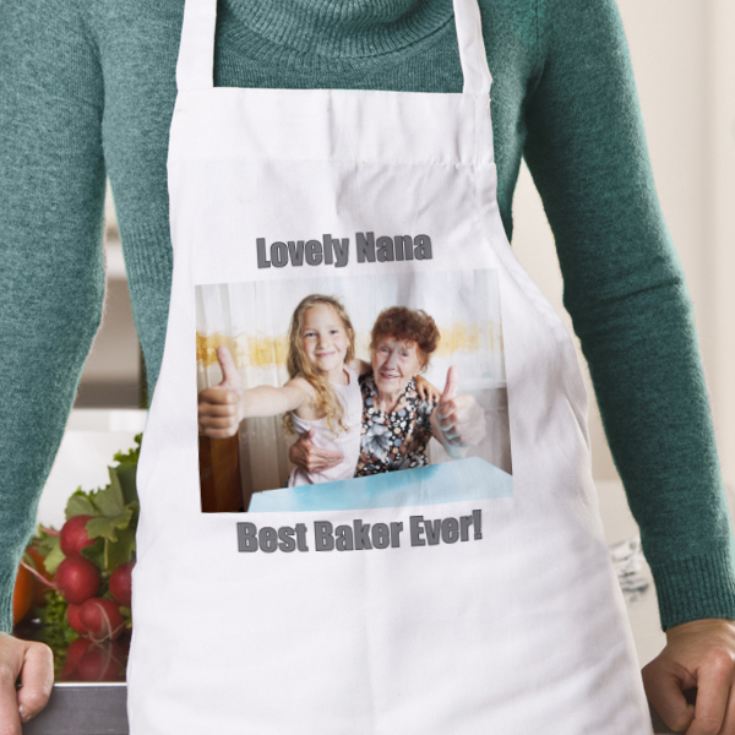 Personalised Photo Upload Apron product image