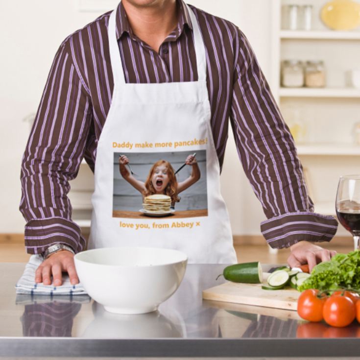 Personalised Photo Upload Apron product image