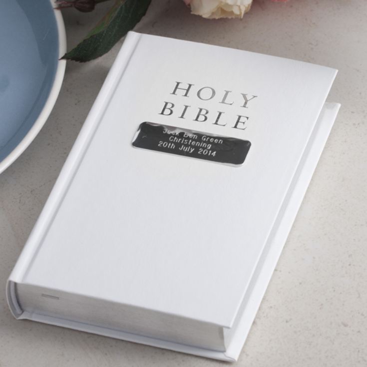 Personalised Christening Bible product image