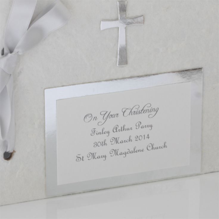 personalised christening photo album