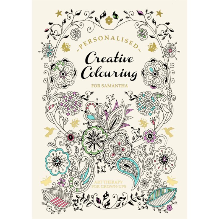 Personalised Creative Colouring for Grown-ups product image