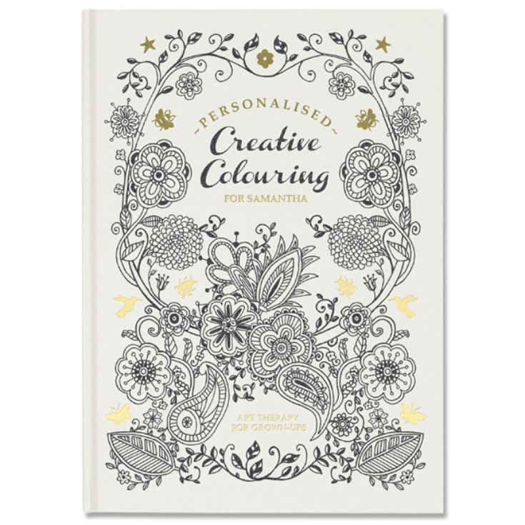 Personalised Creative Colouring for Grown-ups product image