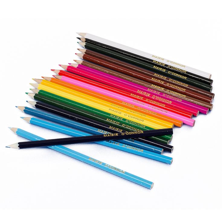 20 Personalised Colouring Pencils | The Gift Experience 20 Personalised Colouring Pencils | The Gift Experience
