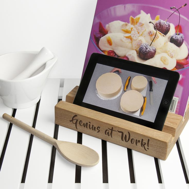 Personalised Double Kitchen Recipe Book Or Tablet Holder product image