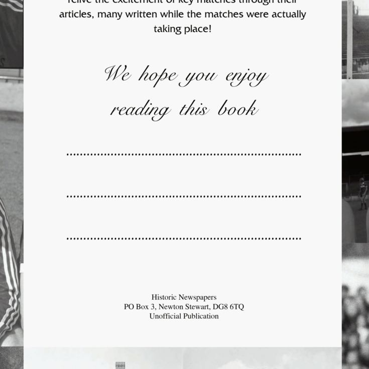 Personalised England Football Book product image