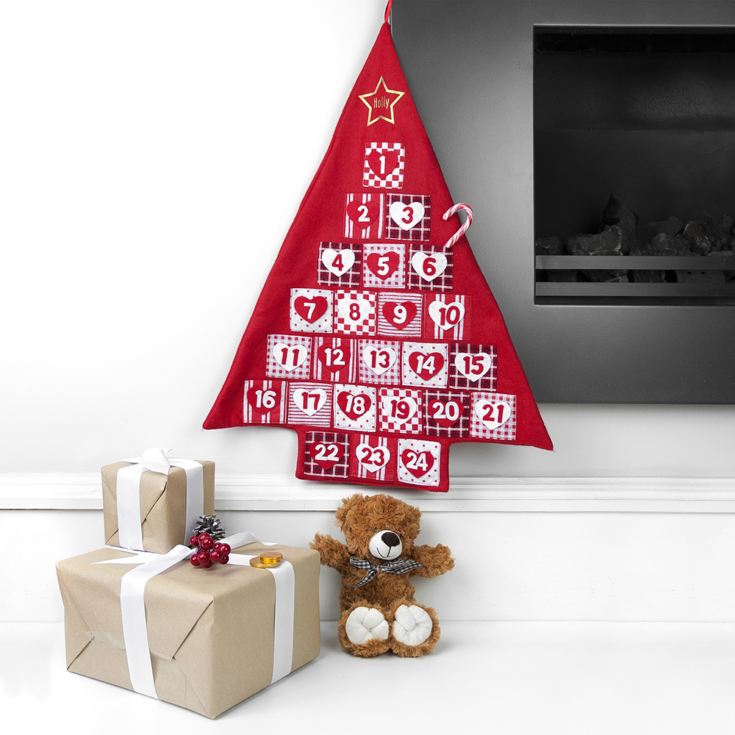 Personalised Festive Hanging Advent Calendar product image