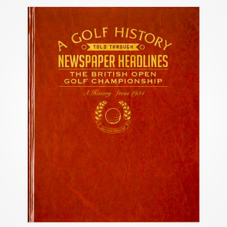 Personalised Golf Book product image