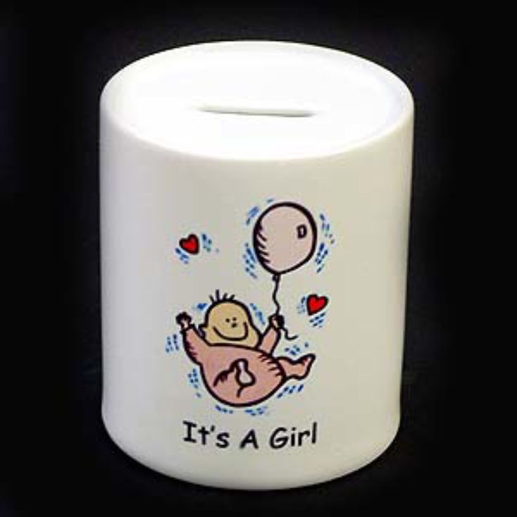 Personalised Baby Money Box product image