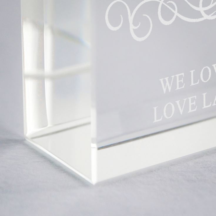 Personalised Mum Glass Keepsake product image