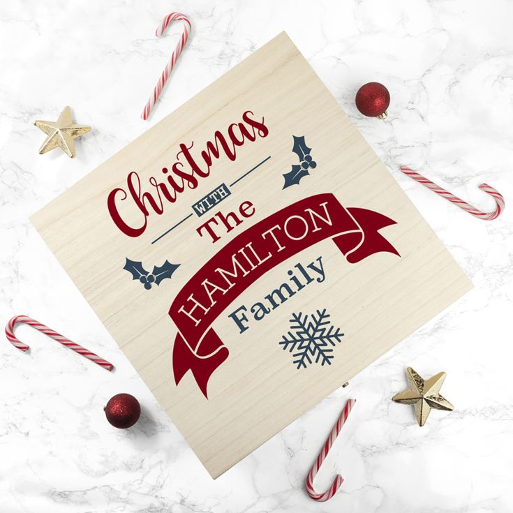 Personalised Our Family's Christmas Eve Box product image