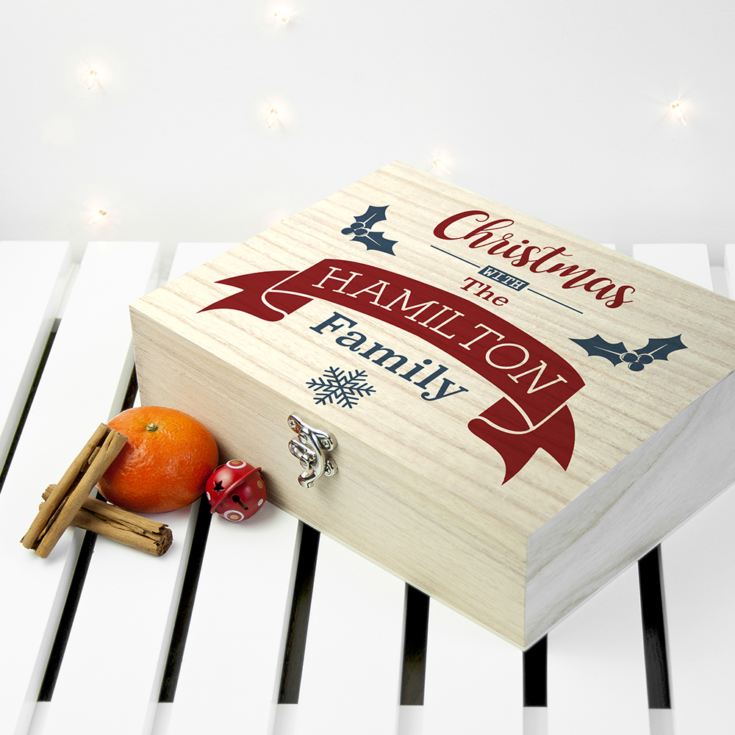 Personalised Our Family's Christmas Eve Box product image