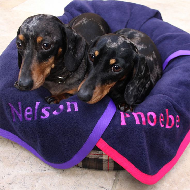 Large Personalised Pet Blanket product image