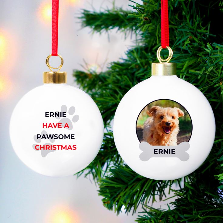 Personalised Pet Photo Bauble product image