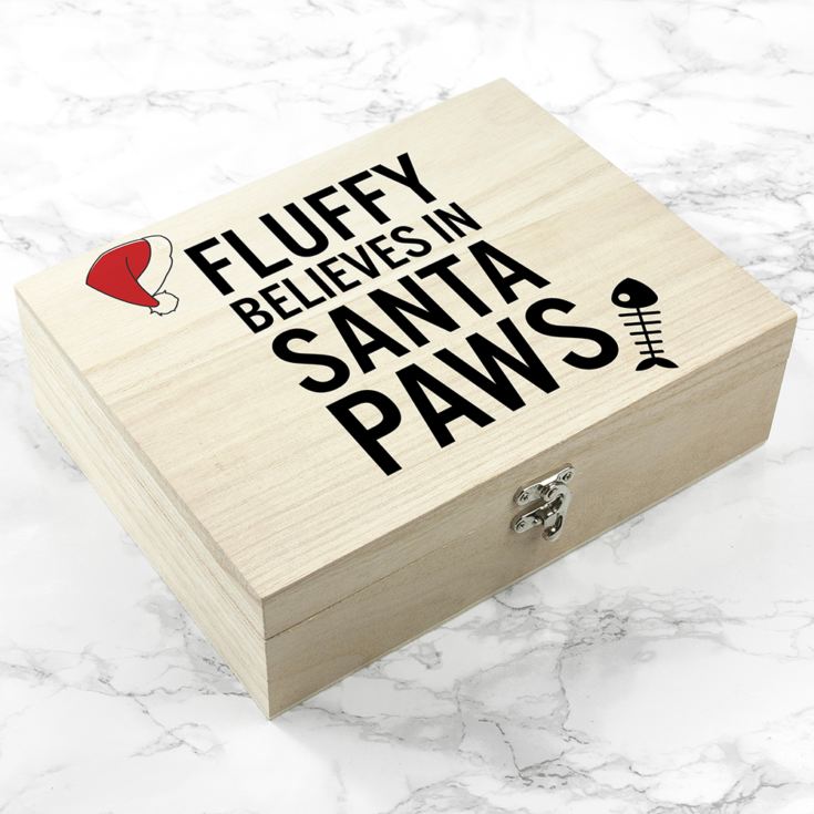 Personalised Pets Santa Paws Christmas Eve Box product image