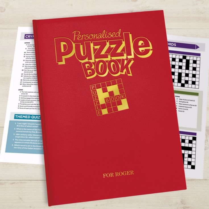 Personalised Puzzle Book product image