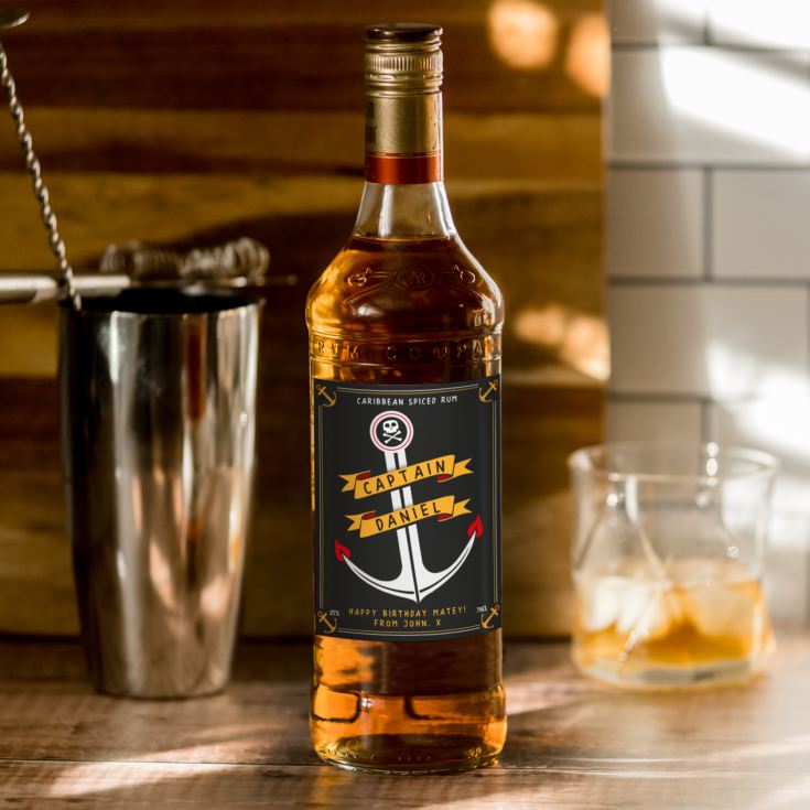 Personalised Spiced Rum The Gift Experience