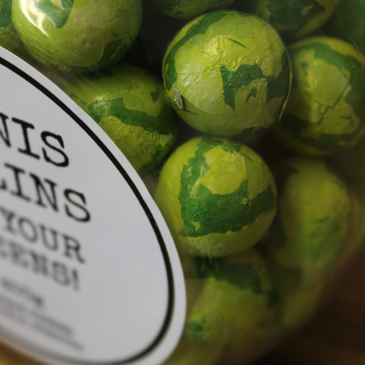 Personalised Chocolate Brussels Sprouts Jar product image