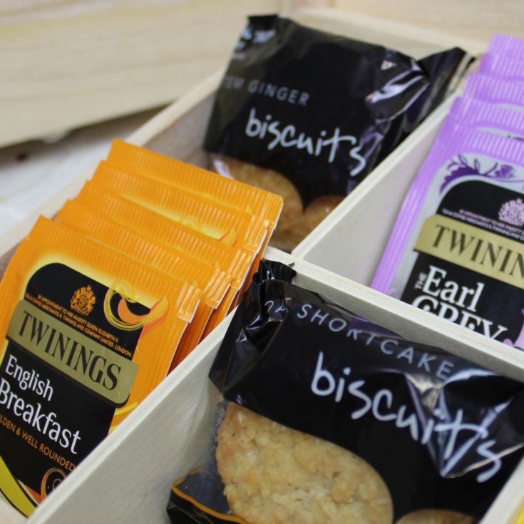 Personalised Tea & Biscuits For Two product image