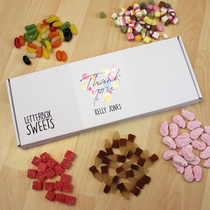 Personalised Thank You - Letterbox Sweets product image