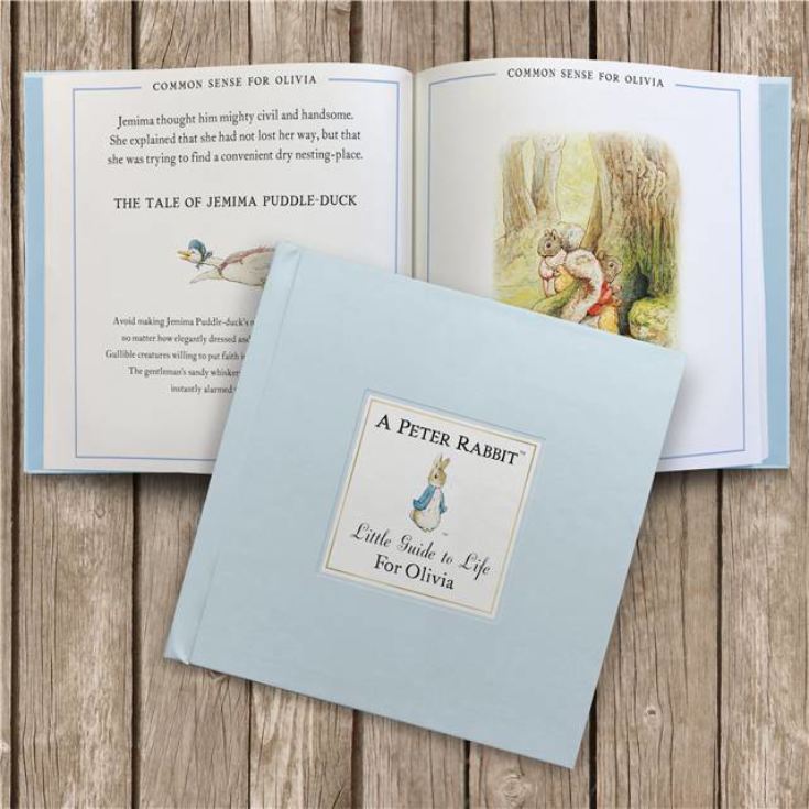 The Peter Rabbit Little Guide to Life - Personalised Childrens Book product image