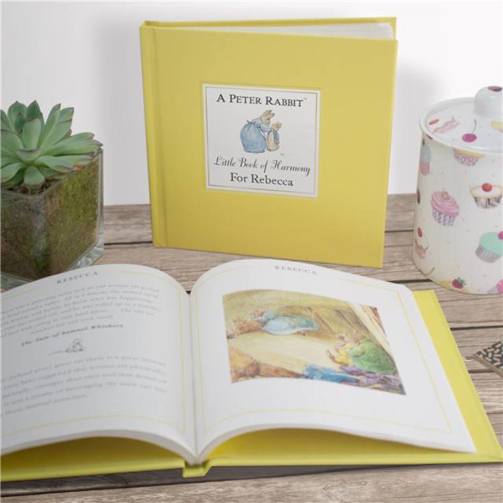The Peter Rabbit Little Book of Harmony - Personalised Childrens Book product image