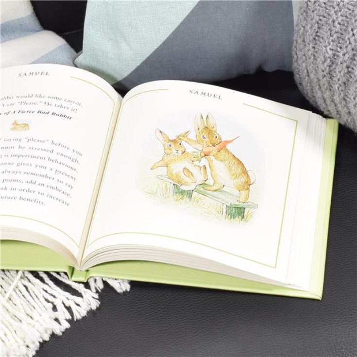 The Peter Rabbit Little Book of Virtue - Personalised Childrens Book product image